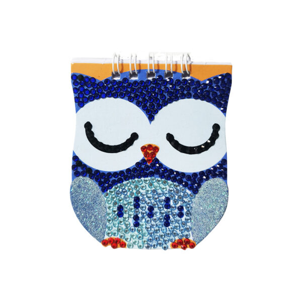 Cross  Handmade DIY Owl Notebook Child