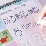 Kindergarten drawing children's book