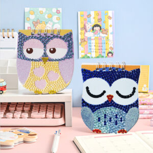 Cross  Handmade DIY Owl Notebook Child