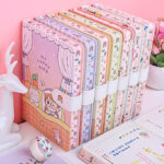 Simple Ins Style Leather Portable Notebook