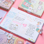Simple Ins Style Leather Portable Notebook